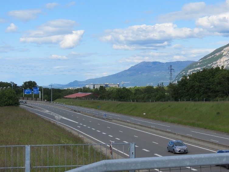 Merlons acoustiques sur le secteur des Envignes - Neydens